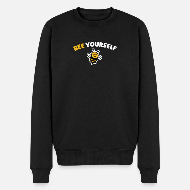Abeille toi-même - Pull Premium bio Homme - noir