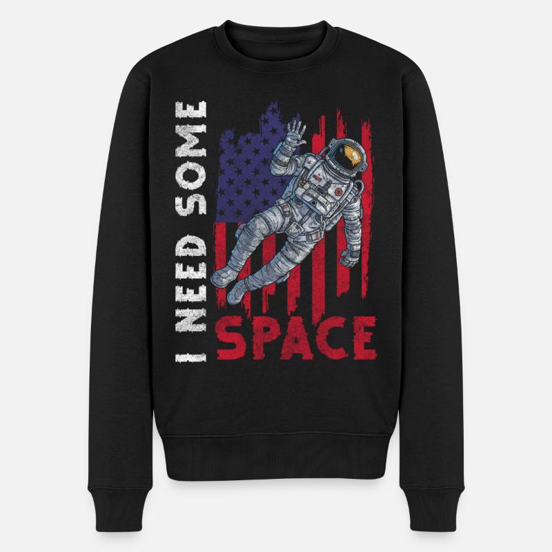 Astronomie spatiale Cosmos - Pull Premium bio Homme - noir