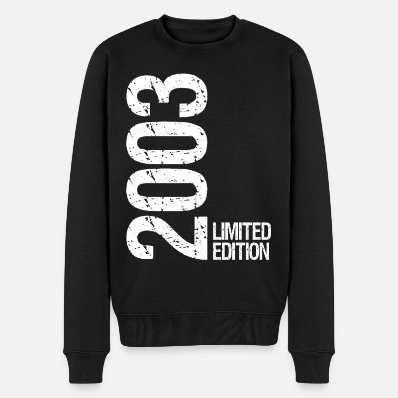 2003 Édition Limitée - Pull Premium bio Homme - noir