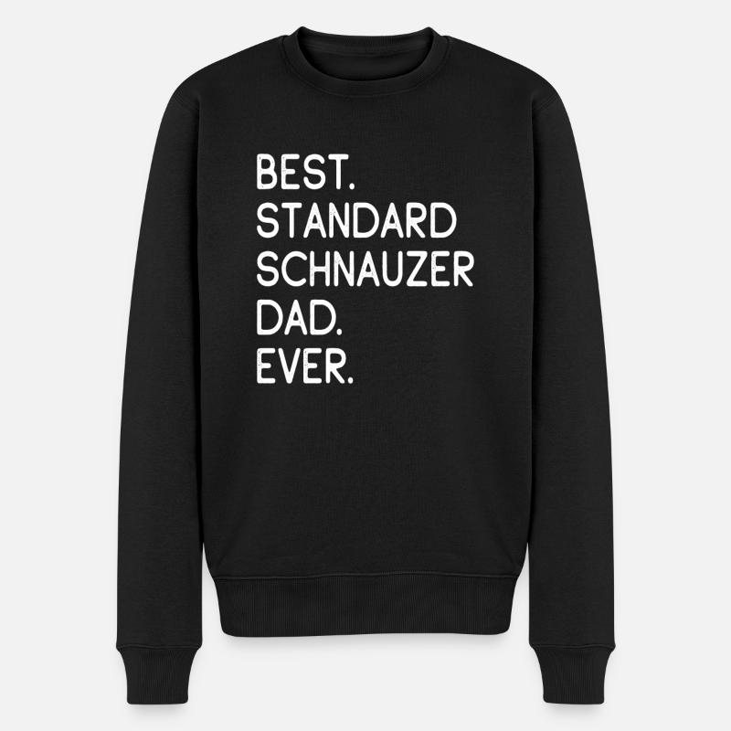 Standard Schnauzer - Männer Premium Bio Pullover - Schwarz