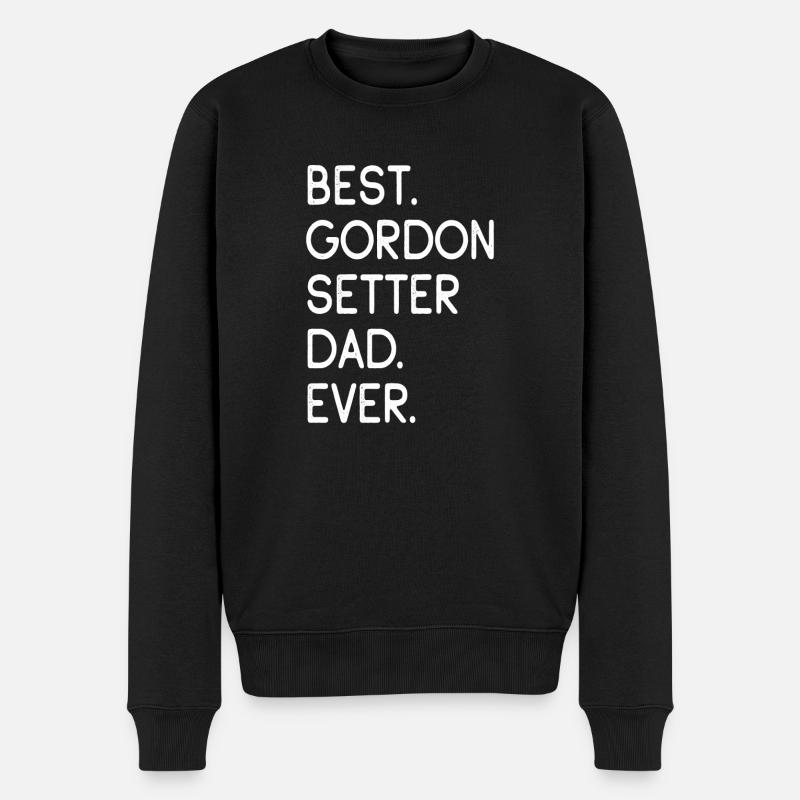 Gordon Setter - Pull Premium bio Homme - noir