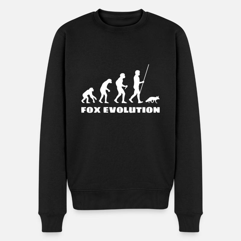Renard Évolution - Pull Premium bio Homme - noir