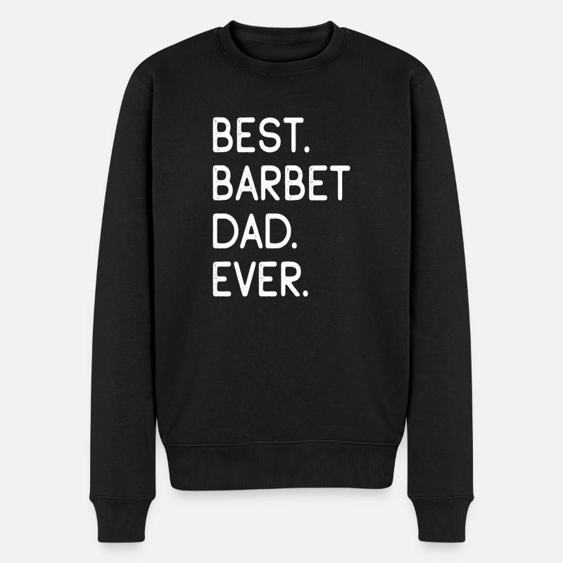 Barbet - Männer Premium Bio Pullover - Schwarz