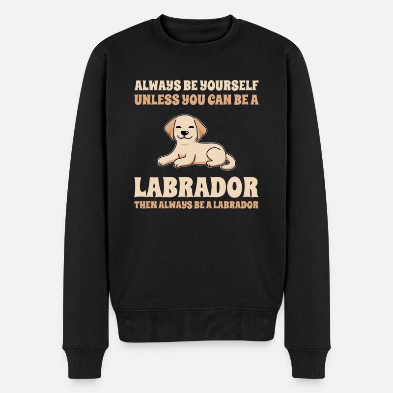 Labrador - Pull Premium bio Homme - noir