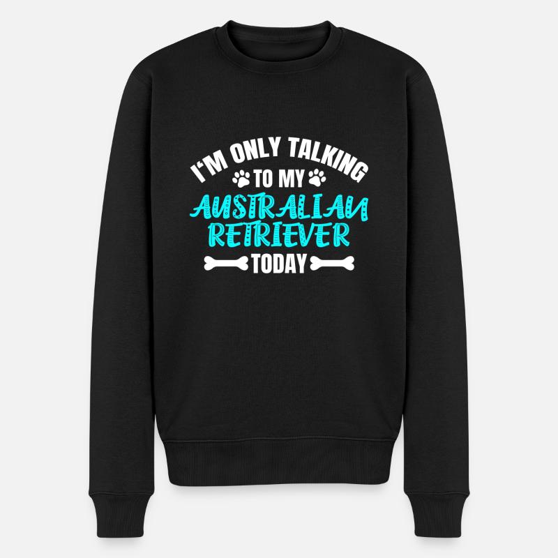 Australian Retriever Propriétaire Propriétaire - Pull Premium bio Homme - noir