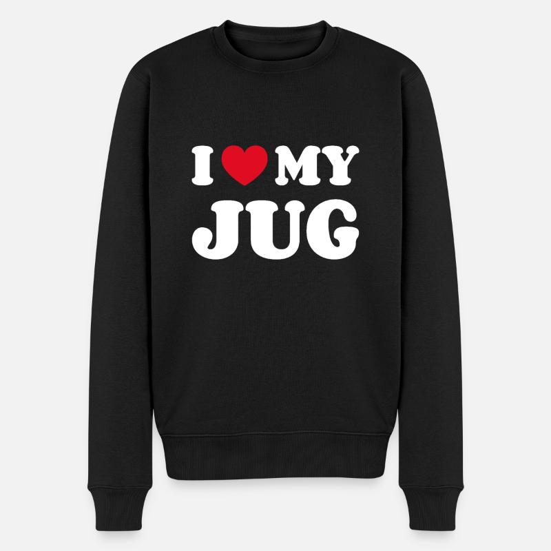J'aime ma cruche - Pull Premium bio Homme - noir