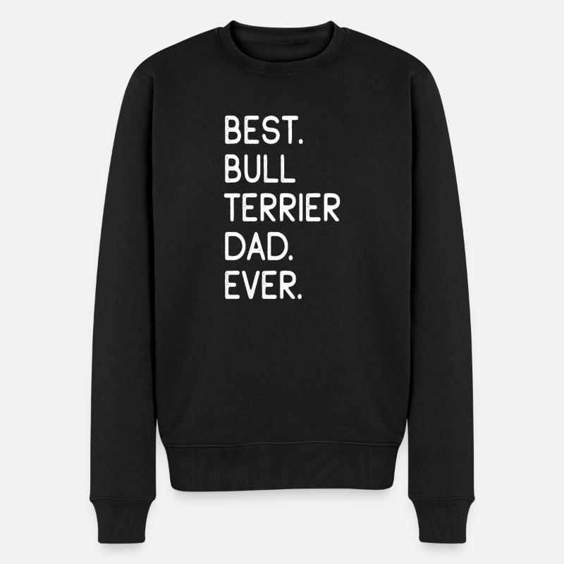 Bullterrier Bull Terrier - Pull Premium bio Homme - noir