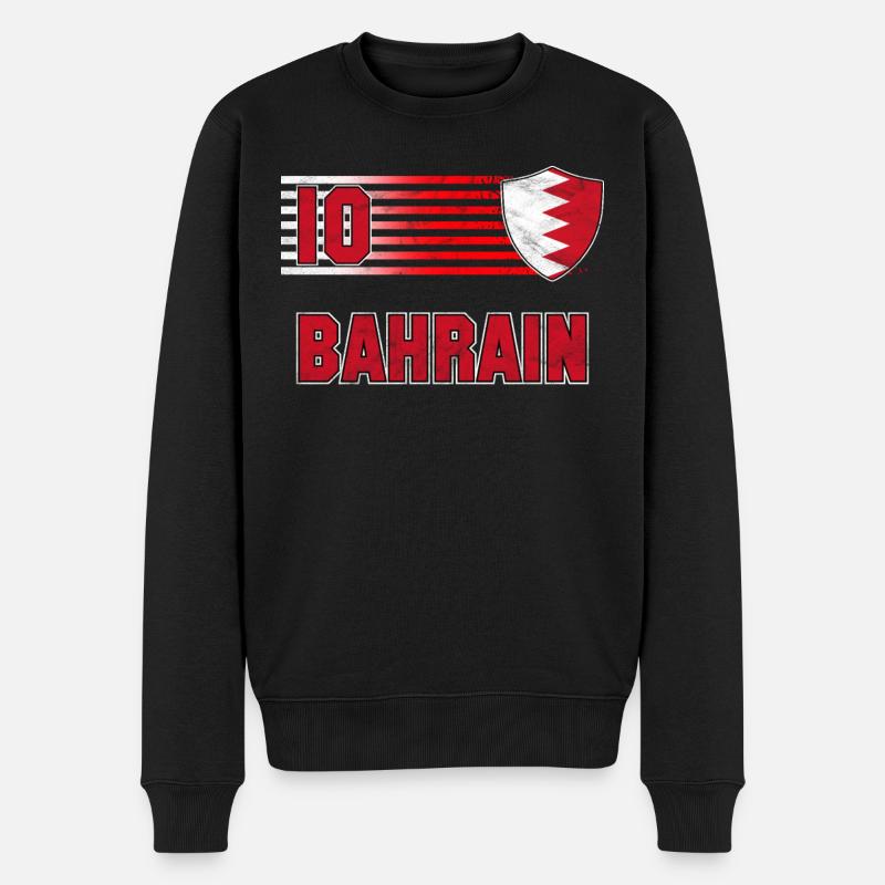 Bahreïn - Pull Premium bio Homme - noir
