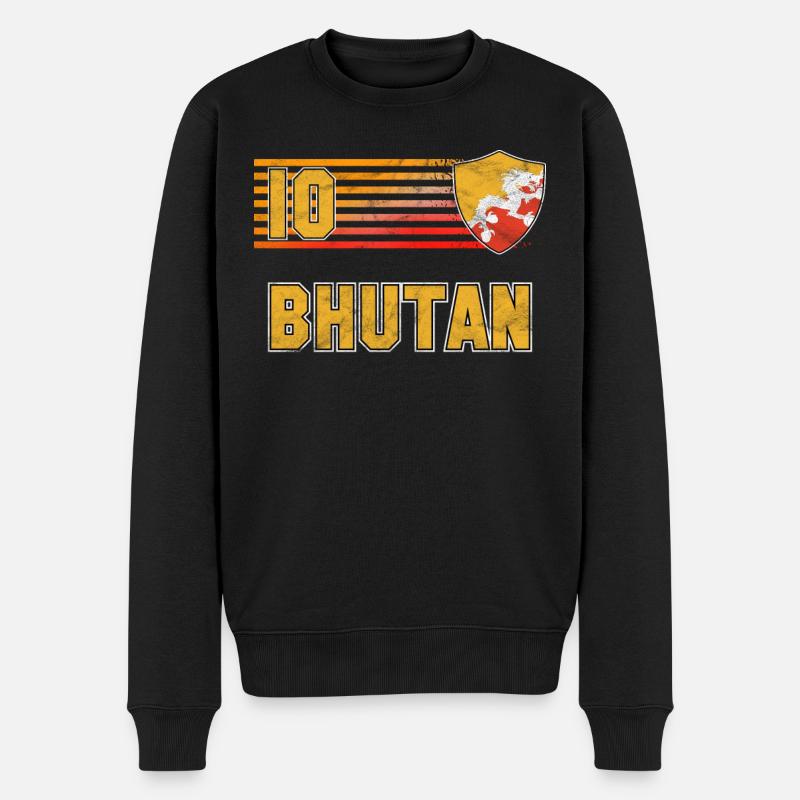 Bhoutan - Pull Premium bio Homme - noir