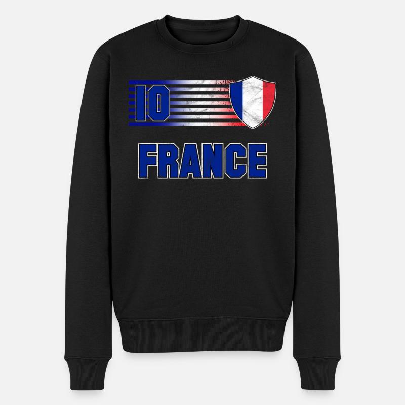 France - Pull Premium bio Homme - noir