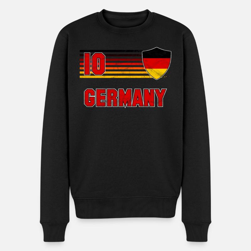 Allemagne - Pull Premium bio Homme - noir