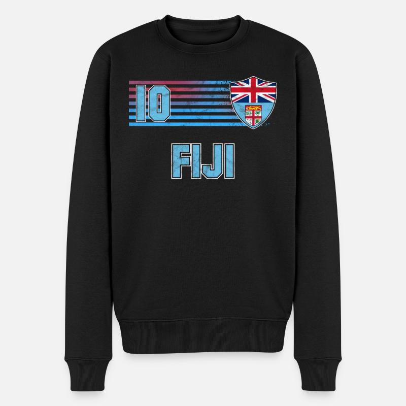 Fiji - Pull Premium bio Homme - noir