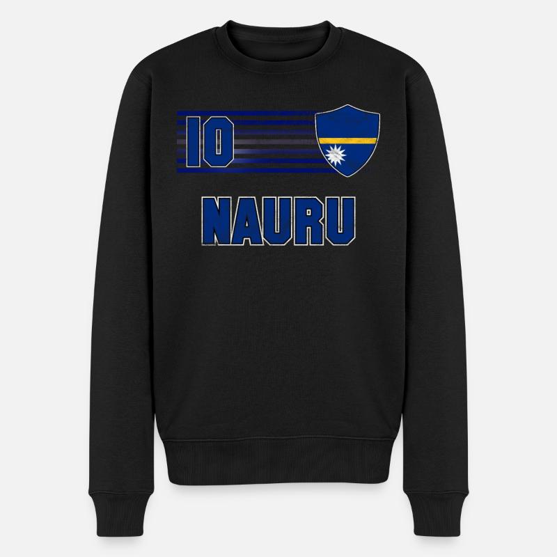 Nauru - Pull Premium bio Homme - noir