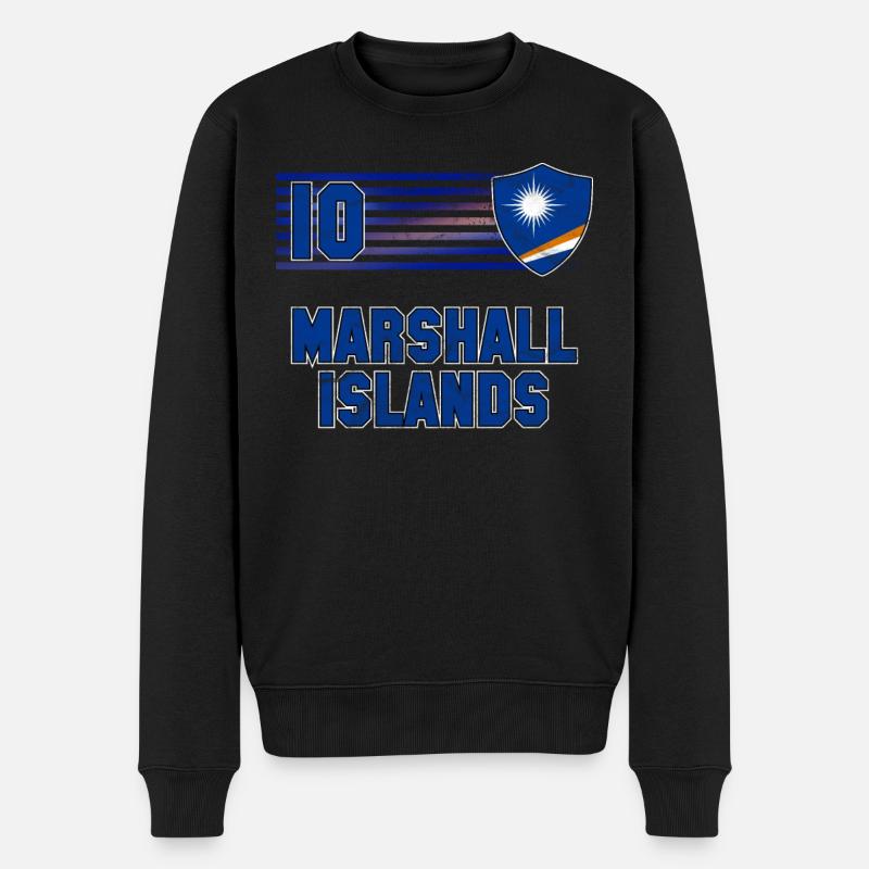 Marshall (Îles) - Pull Premium bio Homme - noir