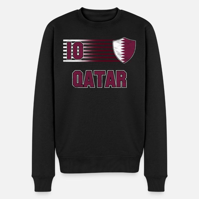 Qatar - Pull Premium bio Homme - noir