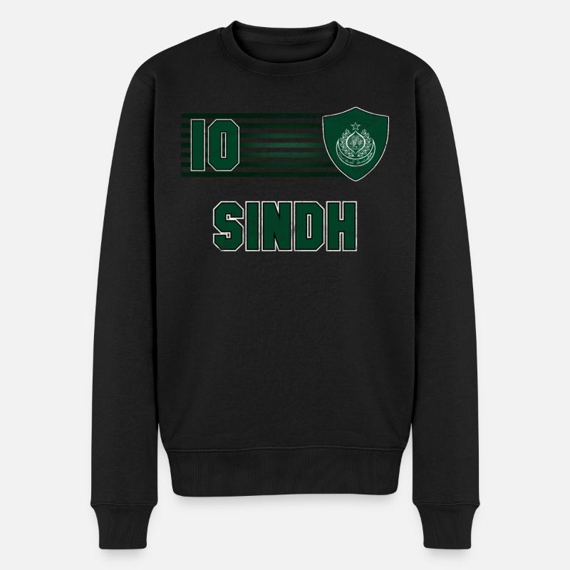 Sindh - Pull Premium bio Homme - noir