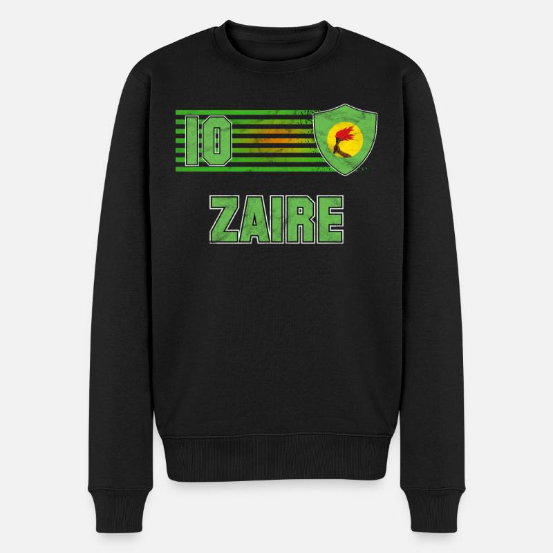 Zaïre - Pull Premium bio Homme - noir