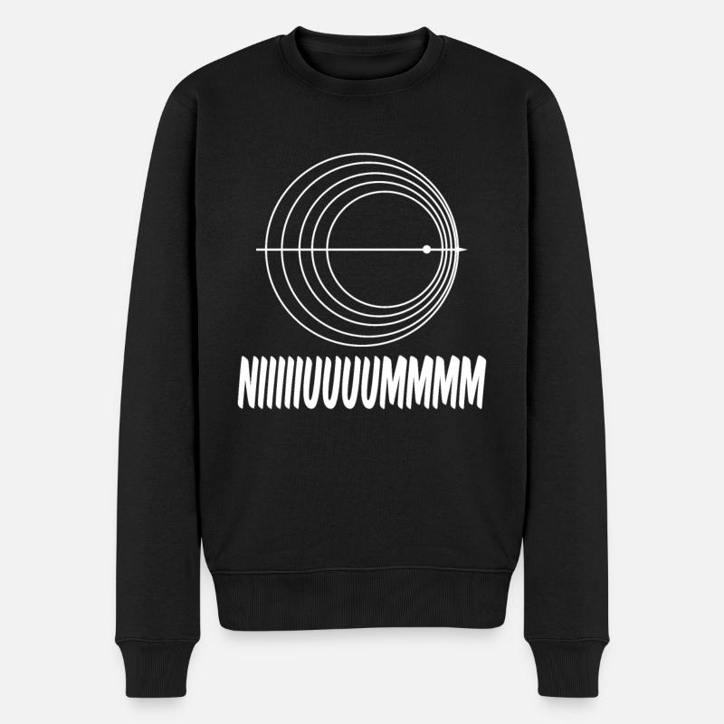 Physik Humor für Nerds Dopplereffekt - Männer Premium Bio Pullover - Schwarz