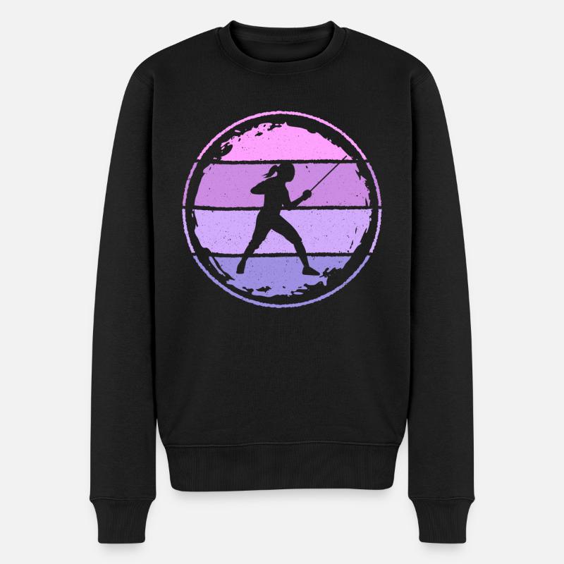 Escrime Escrime Épée filles Escrime - Pull Premium bio Homme - noir