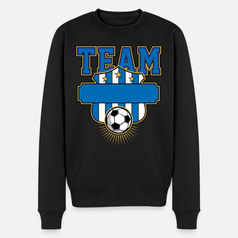 Football d’équipe - Pull Premium bio Homme - noir