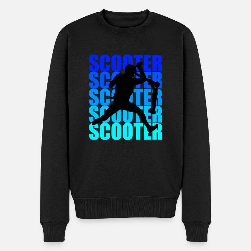 Scooter - Pull Premium bio Homme - noir