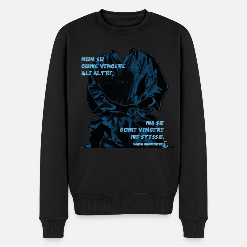 Seiza - Iaijutsu - Pull Premium bio Homme - noir