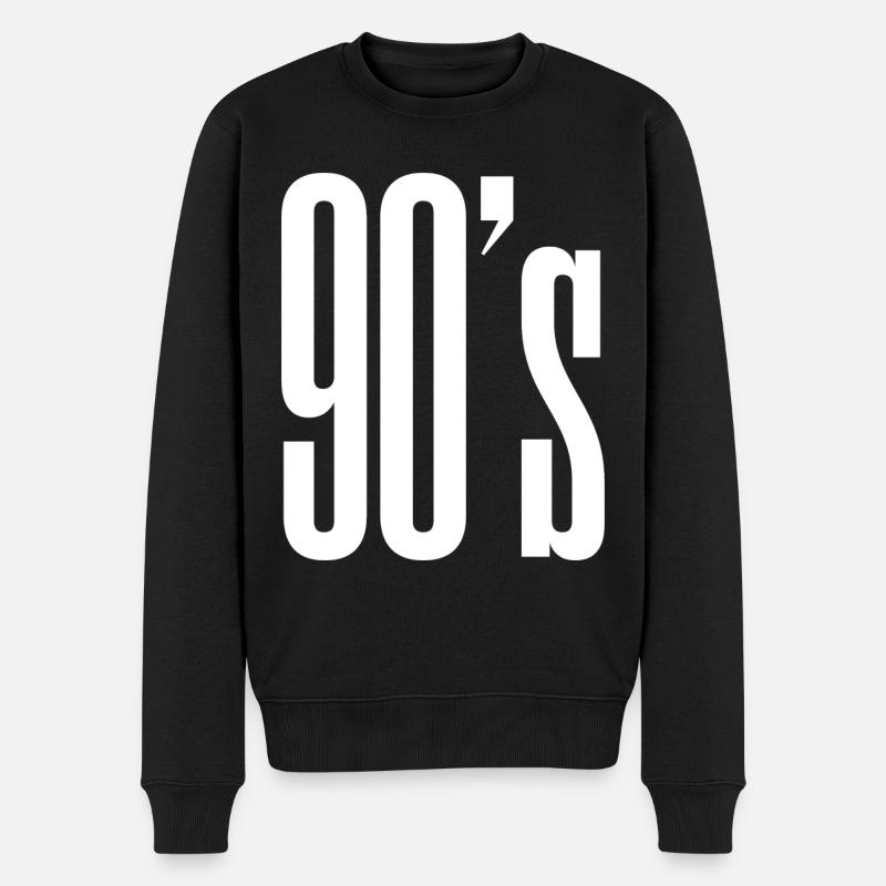 90's 90's 90's - Pull Premium bio Homme - noir