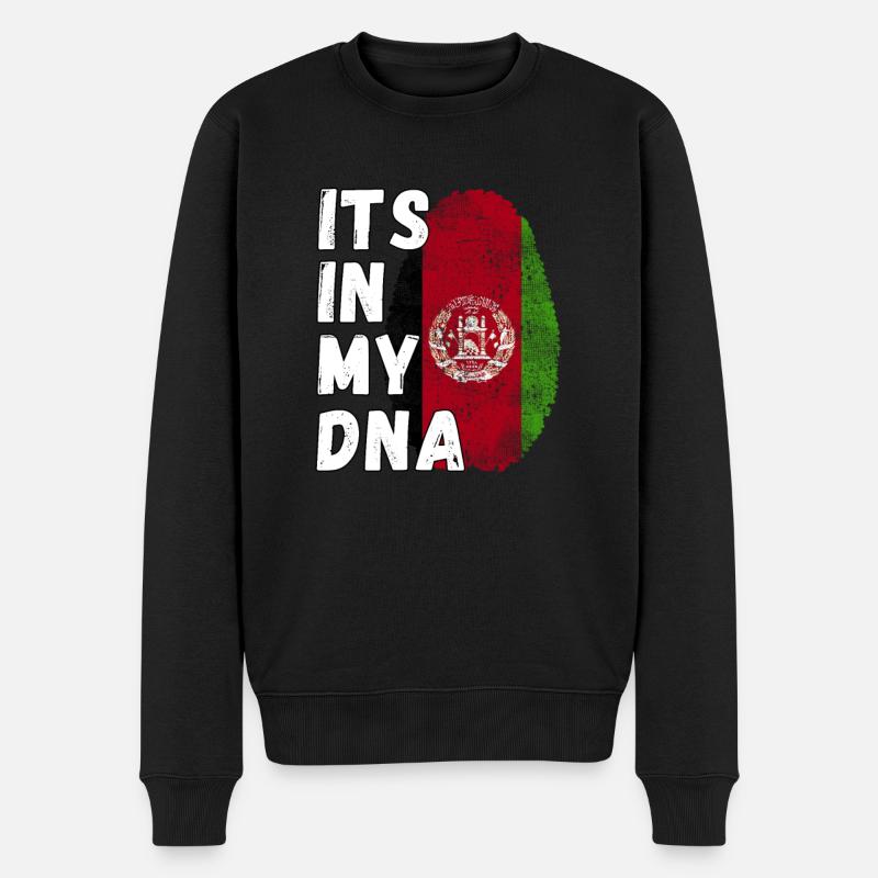 Gratuit Afghanistan Drapeau afghan - Pull Premium bio Homme - noir