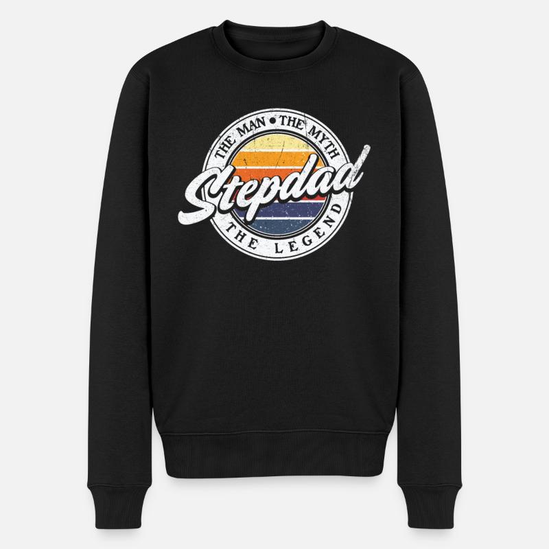 Beau-père Beau-père Beau-père Beau-père - Pull Premium bio Homme - noir