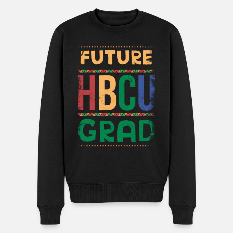 Futur diplômé Hbcu Pour Fier - Pull Premium bio Homme - noir