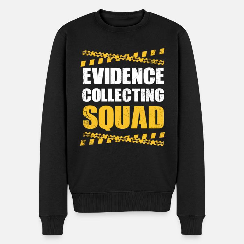 Evidence Collection Squad, Ermittler - Männer Premium Bio Pullover - Schwarz