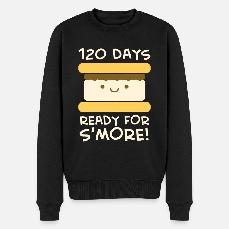 1ère année 120 jours d’école Smore - Pull Premium bio Homme - noir