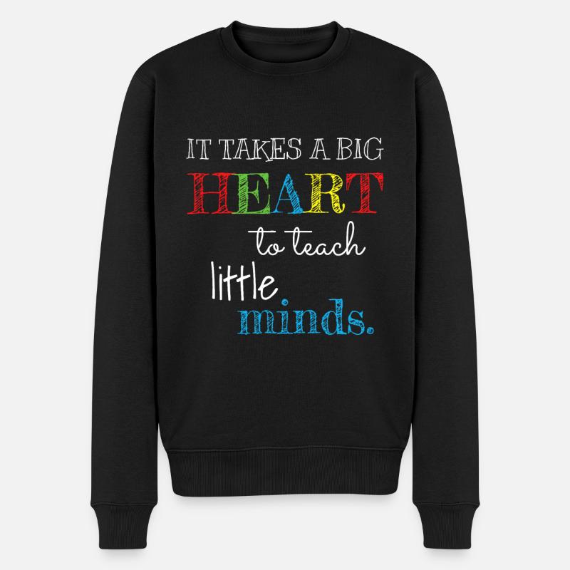 Lehrer - Lehrer Wertschätzung Geschenk - Lehrer - Männer Premium Bio Pullover - Schwarz