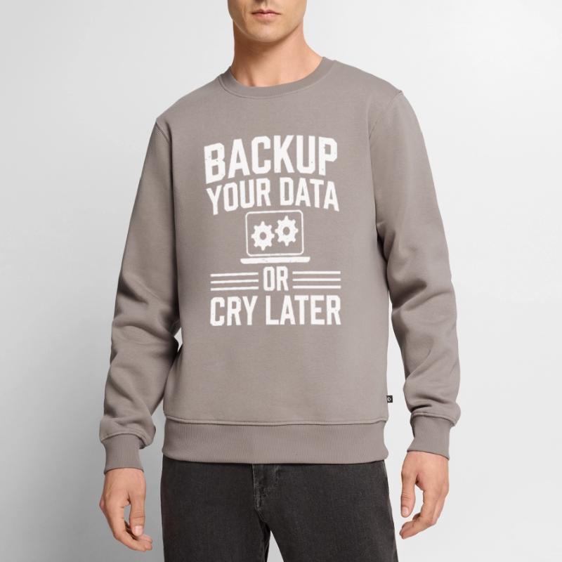 Administrator Support Nerd Computer Tech Männer Premium Bio Pullover
