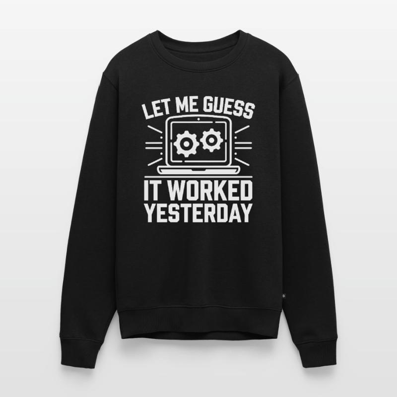 Support Administrateur Nerd Computer Tech Pull Premium bio Homme