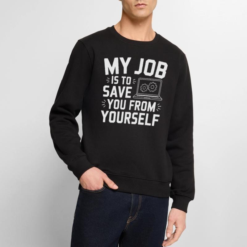 Support Administrateur Nerd Computer Tech Pull Premium bio Homme