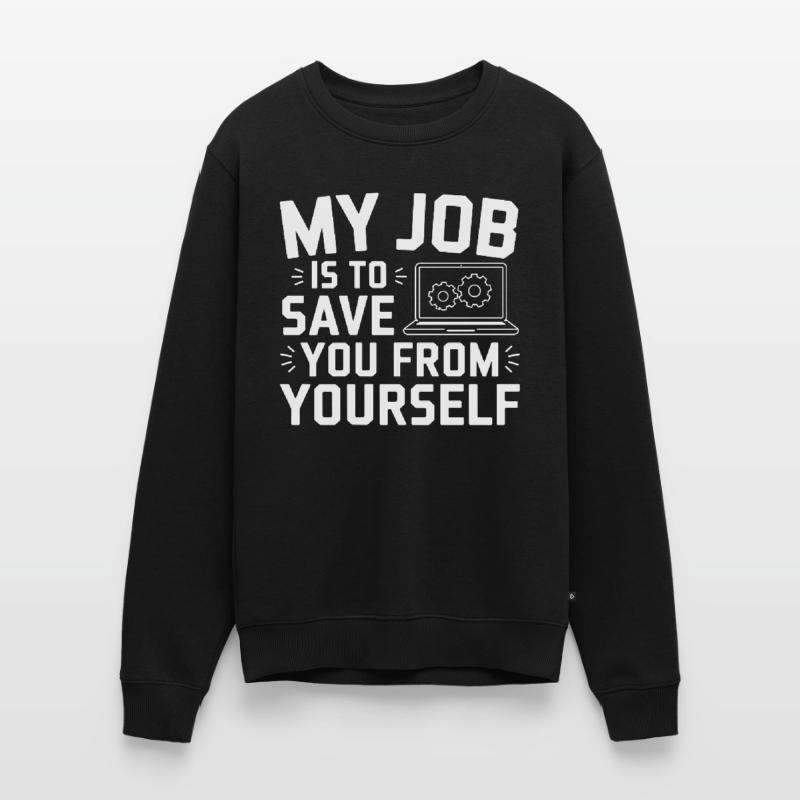 Support Administrateur Nerd Computer Tech Pull Premium bio Homme