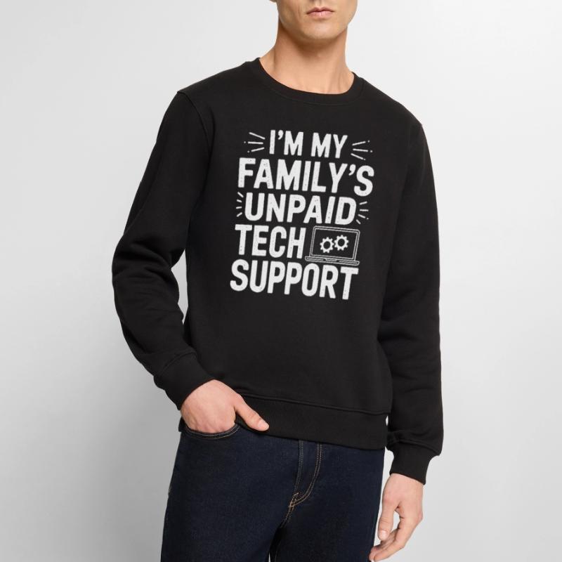 Support Administrateur Nerd Computer Tech Pull Premium bio Homme