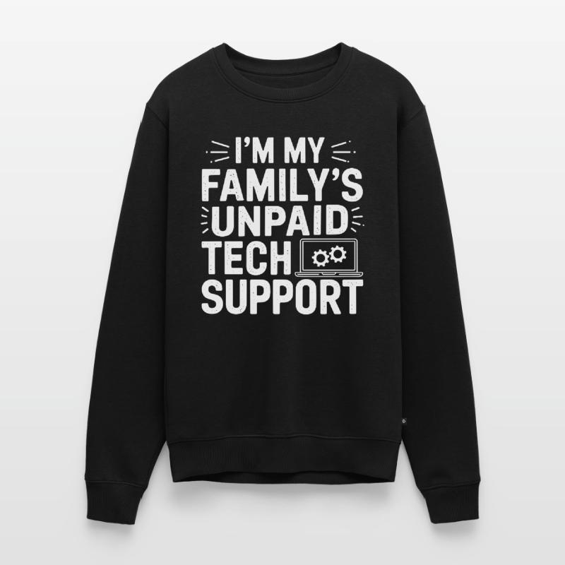 Support Administrateur Nerd Computer Tech Pull Premium bio Homme