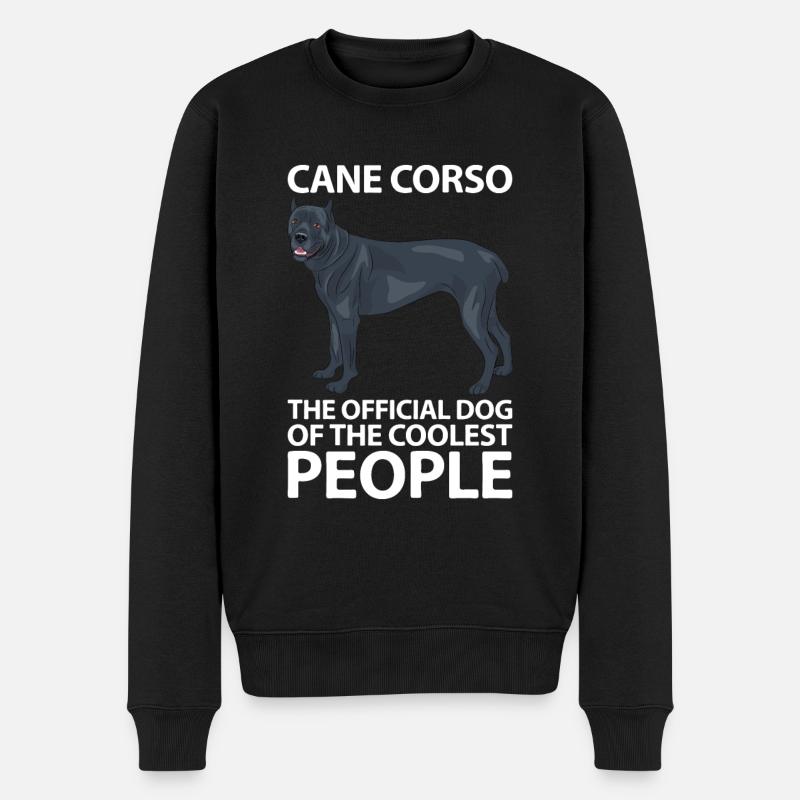 Cane corso - Pull Premium bio Homme - noir
