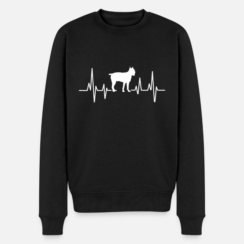 Cane corso - Pull Premium bio Homme - noir