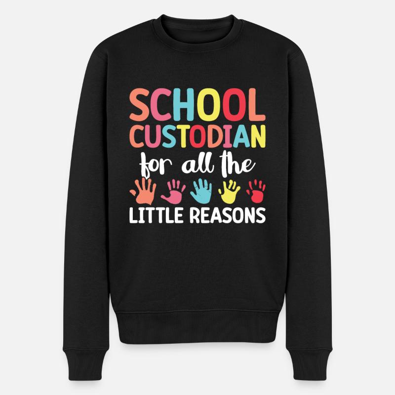 Responsables de l’école - Pull Premium bio Homme - noir