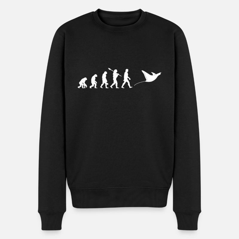 Pastenague - Pull Premium bio Homme - noir
