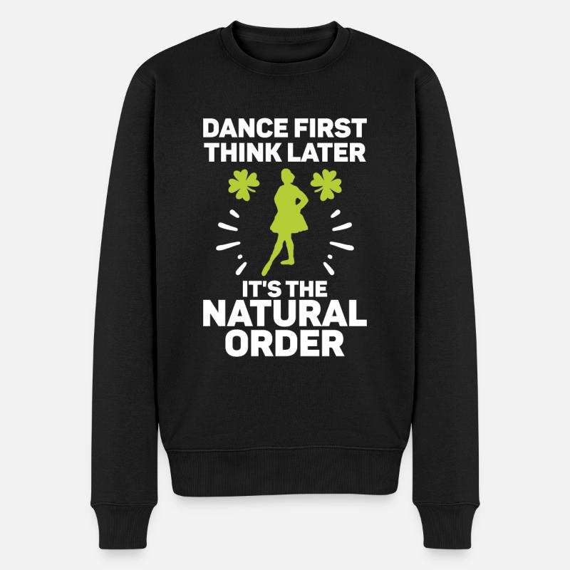 Danse irlandaise Danse Saint-Patrick - Pull Premium bio Homme - noir