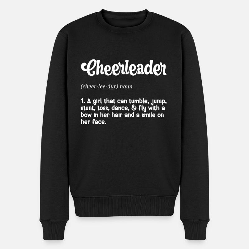 Cheerleader - Pull Premium bio Homme - noir
