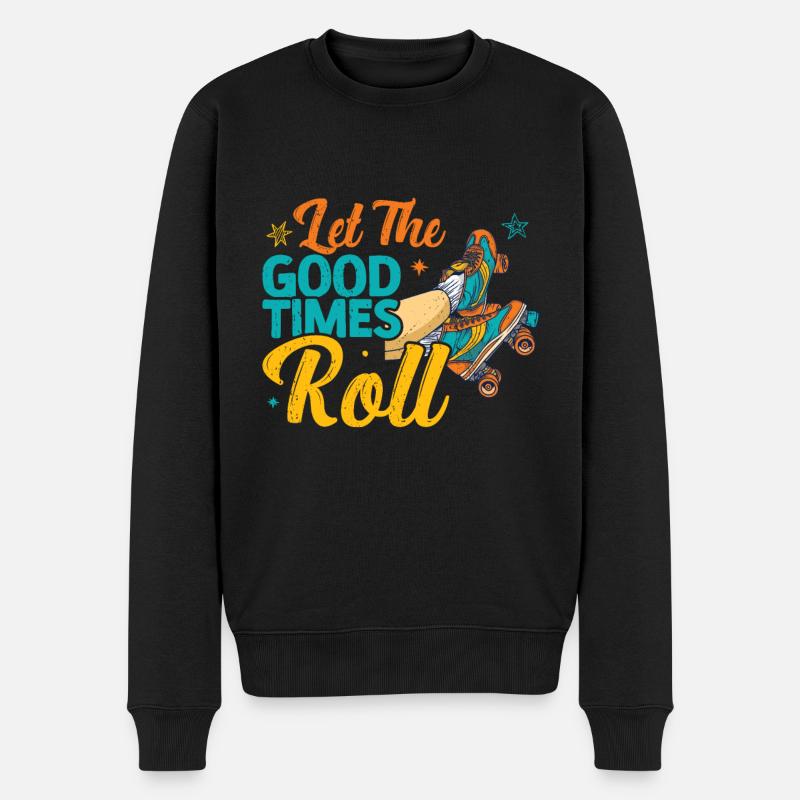 Patins - Pull Premium bio Homme - noir