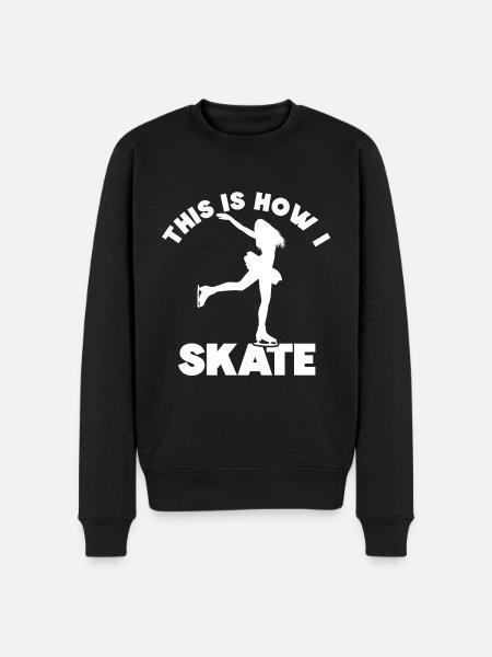 Patinage - Pull Premium bio Homme - noir