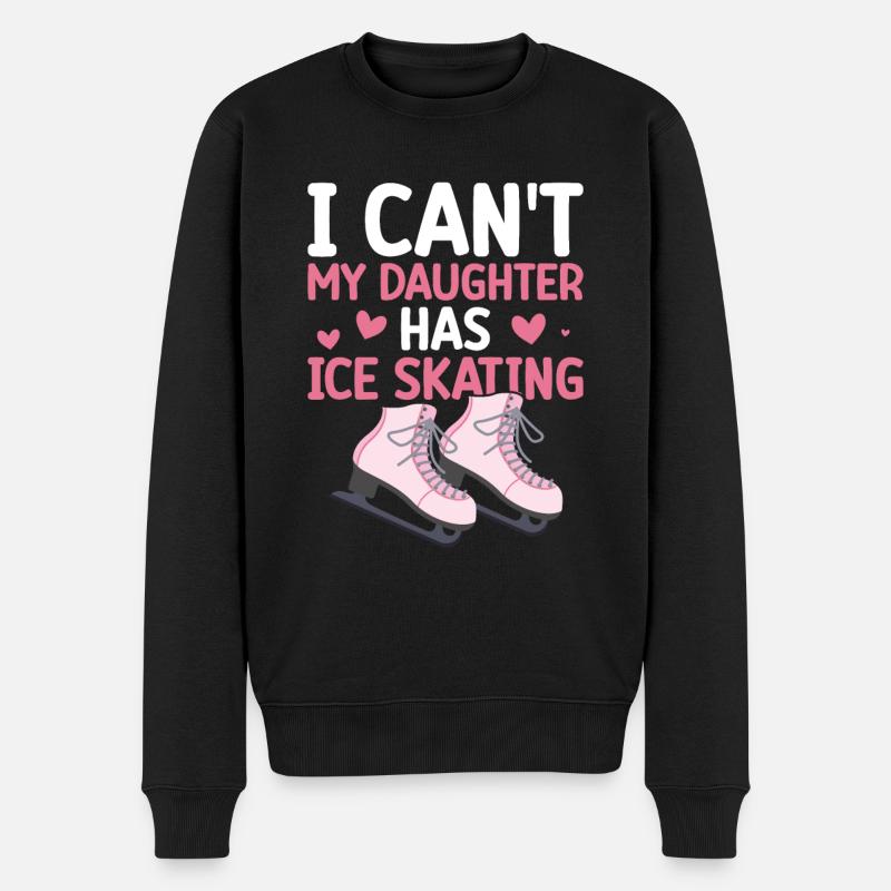 Patinage - Pull Premium bio Homme - noir