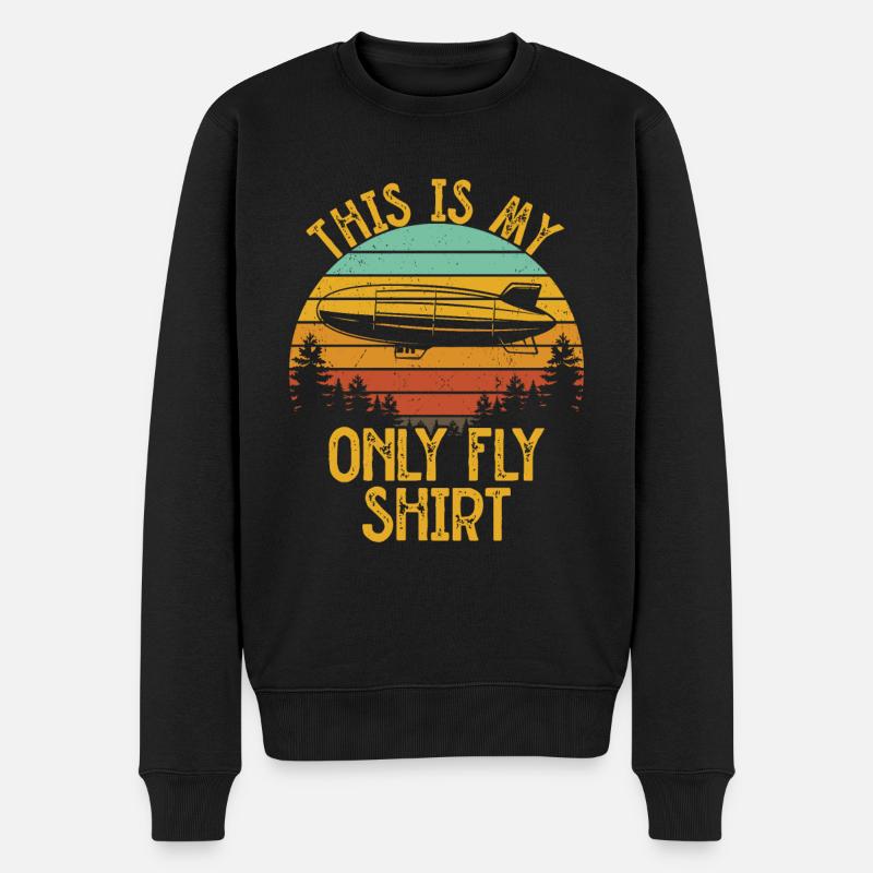 Zeppelin - Pull Premium bio Homme - noir