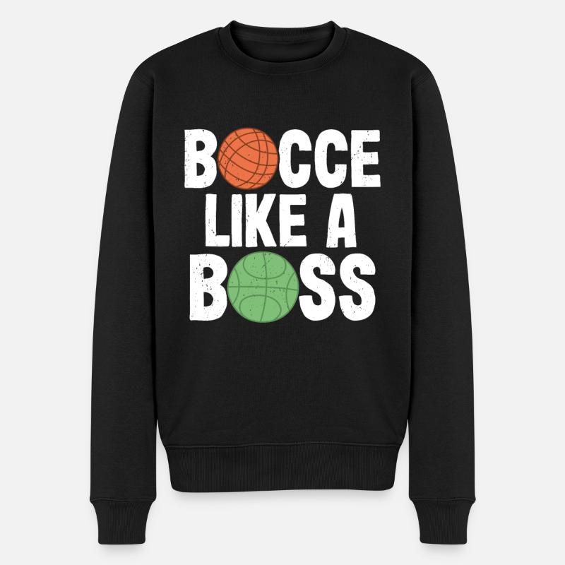 Lyonnaises - Pull Premium bio Homme - noir